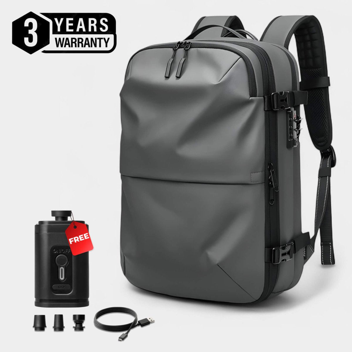 VAULTBAG Matte Travel Backpack 60L