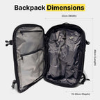 VAULTBAG Matte Travel Backpack 60L