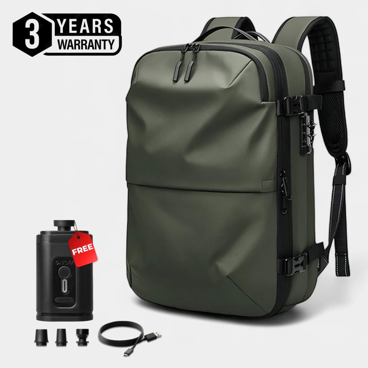 VAULTBAG Matte Travel Backpack 60L