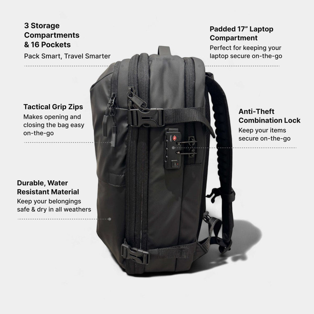 VAULTBAG Matte Travel Backpack 60L